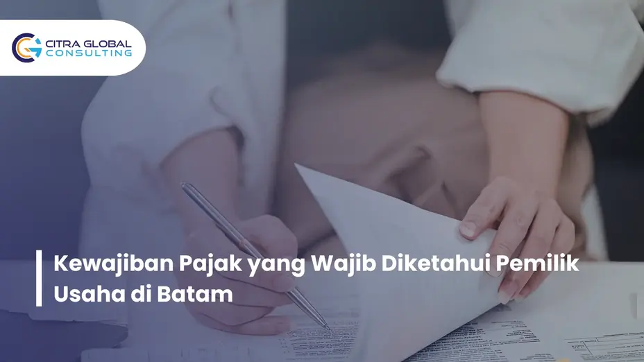 kewajiban pajak pelaku usaha Batam