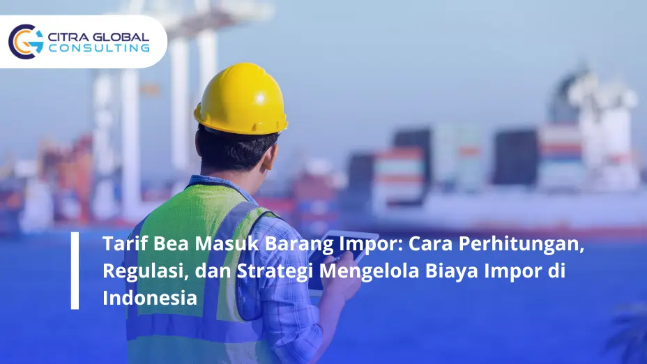 Tarif Bea Masuk Barang Impor
